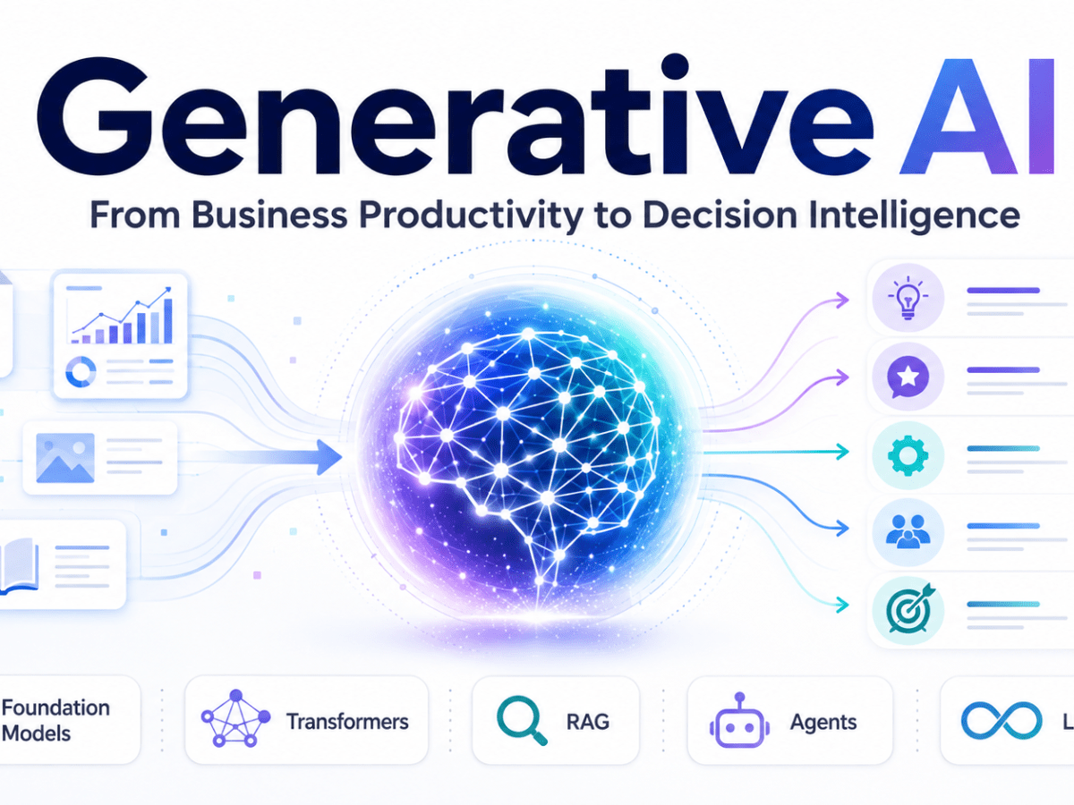 Generative AI: A Probabilistic Foundation for Intelligent&nbsp;Systems